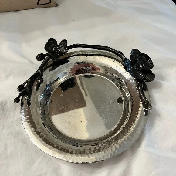 Black Orchid Wine Coaster - Picture 2 of 2